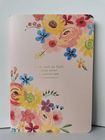 Laminated 4C Custom Hardcover Notebook Sewing Binding With A Paper Strip Seal